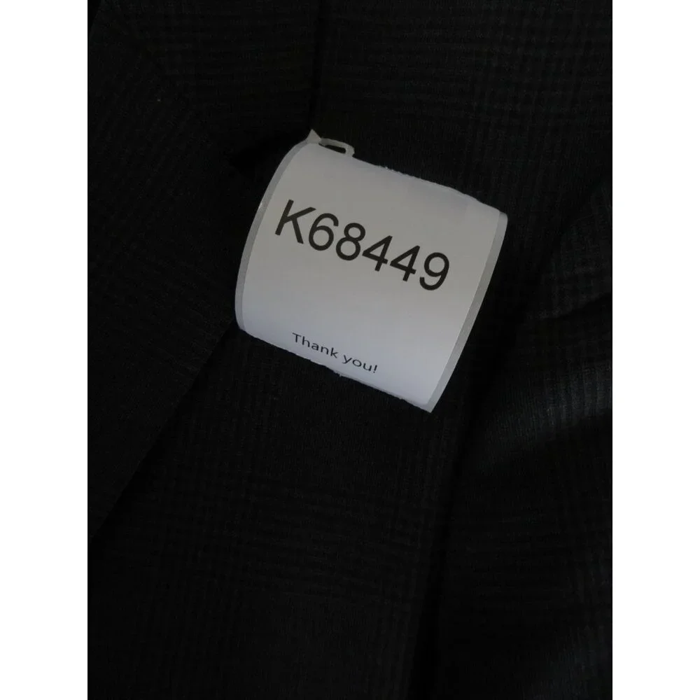 Theory Sport Coat 36 Blazer Wool Blend Glen Plaid Jacket Classic *